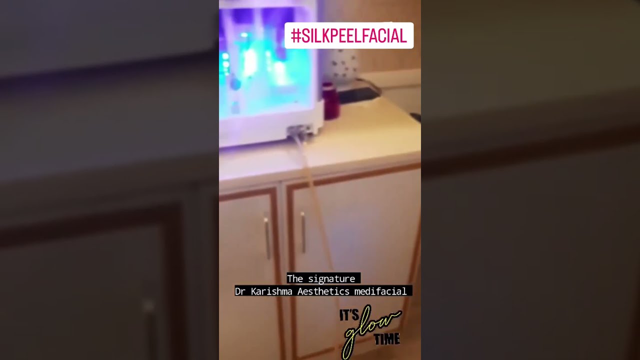 Get Glowing skin with silk peel dermalinfusion only at Dr Karishma Aesthetics 