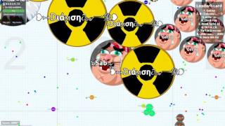AGAR.IO | FREE BOTS TRICKSPLIT | SPLITRUN / : :| GAMEPLAY