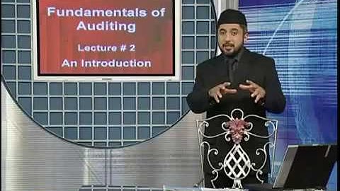 Lecture 2 (ACC311 - Fundamentals of Auditing)