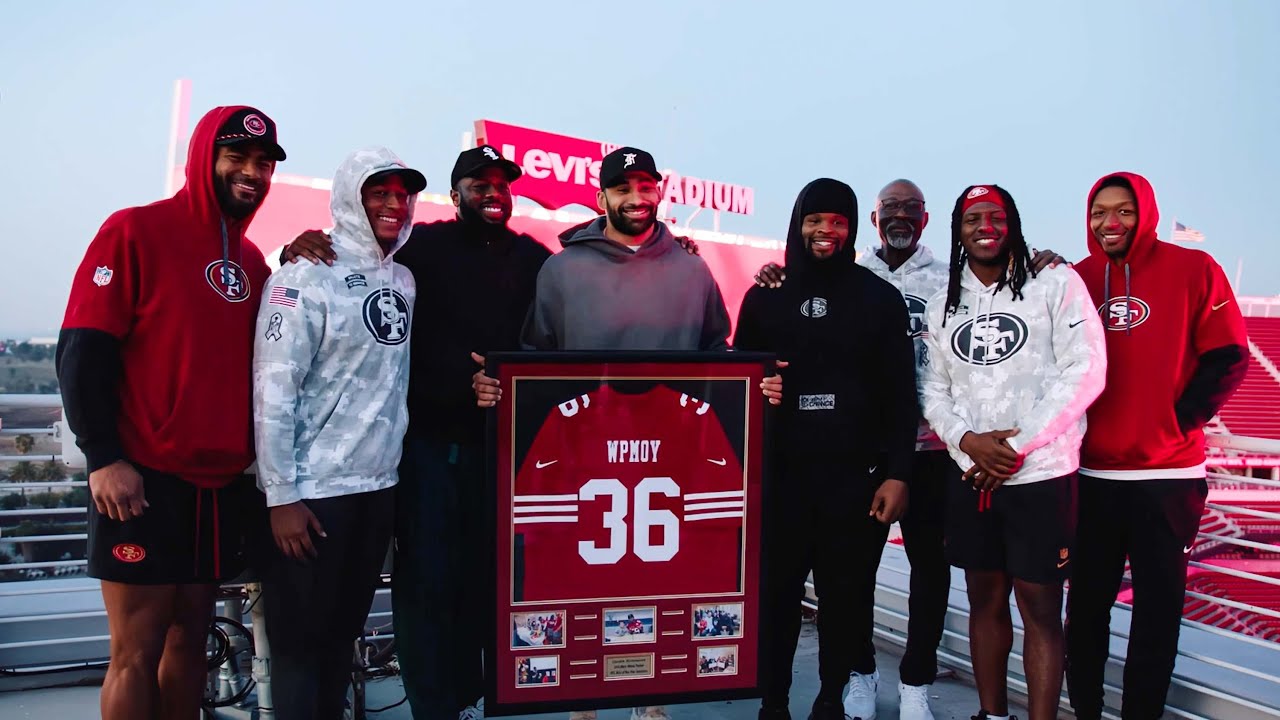 49ers Linebackers Surprise Curtis Robinson with WPMOY Nomination