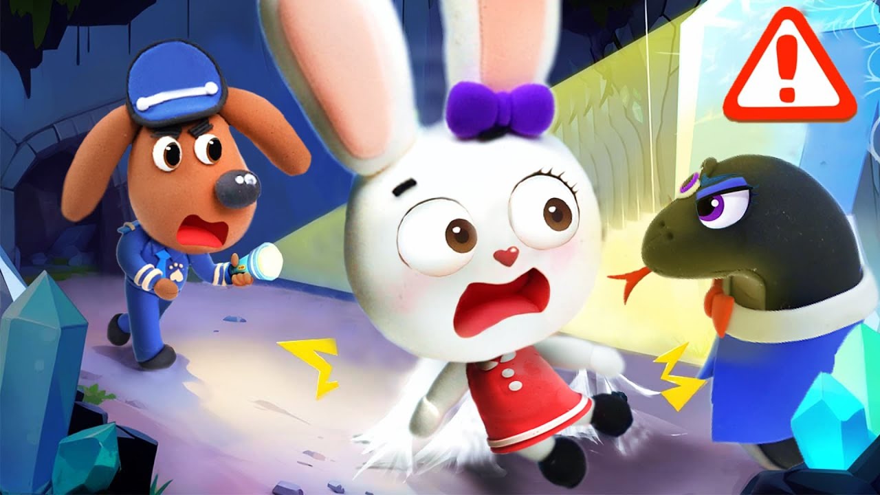 Monsters in the Cave | Safety Tips for Kids |  Sheriff labrador Toys Story