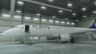Air Astana Flight 1388 - Animation