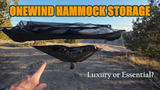 Onewind Hammock Storage | Excellent piece of gear for your hammock camping setup