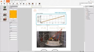 Reporting Tool in DewesoftX Data Acquistion Software