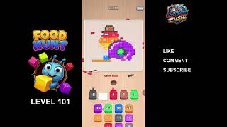 Food Hunt Level 101 | Pixel Puzzle