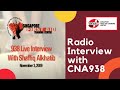 Radio Interview with CNA938 Live Radio Online (2010)