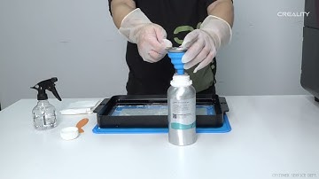 Service tutorial HALOT - MAX the resin vat cleaning