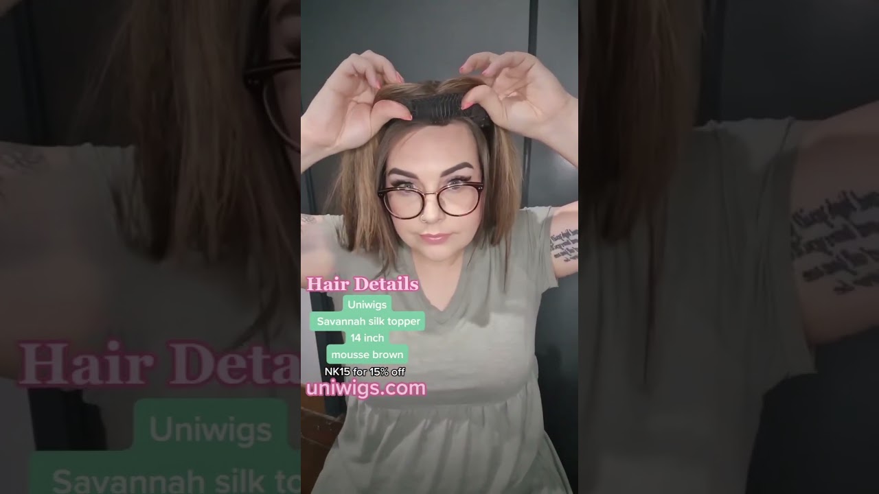 👍По-настоящему естественный пробор. Как носить шёлковый топпер? | Обзор топпера для волос