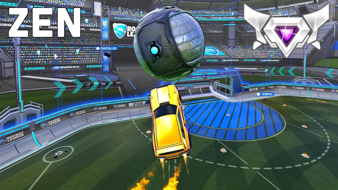 ZEN Rocket League Gameplay (SSL 2v2)