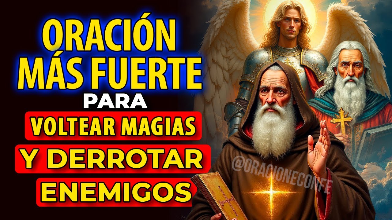 🔴SAN BENITO, SAN MIGUEL Y SAN CIPRIANO: ¡LA PODEROSA TRINIDAD PARA ROMPER MAGIAS Y VENCER ENEMIGOS!🙏
