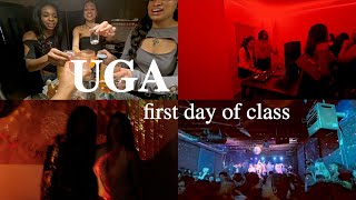 first day of class at uga: syllabus (silly) week  | college vlog