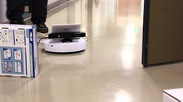 autonomous mobile robot using kinect as its eye