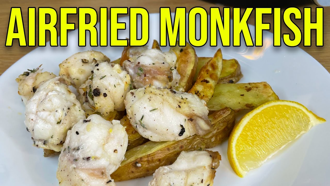 Crispy Airfryer Monkfish Quick & Easy Dinner Delight (Day 13) YouTube
