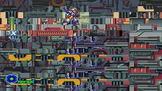 Mega Man X5 - Volt Kraken Stage Walkthrough, Almost Literally
