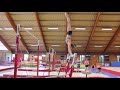 Srobernai gymnastique  entrainements fin de saison 2019