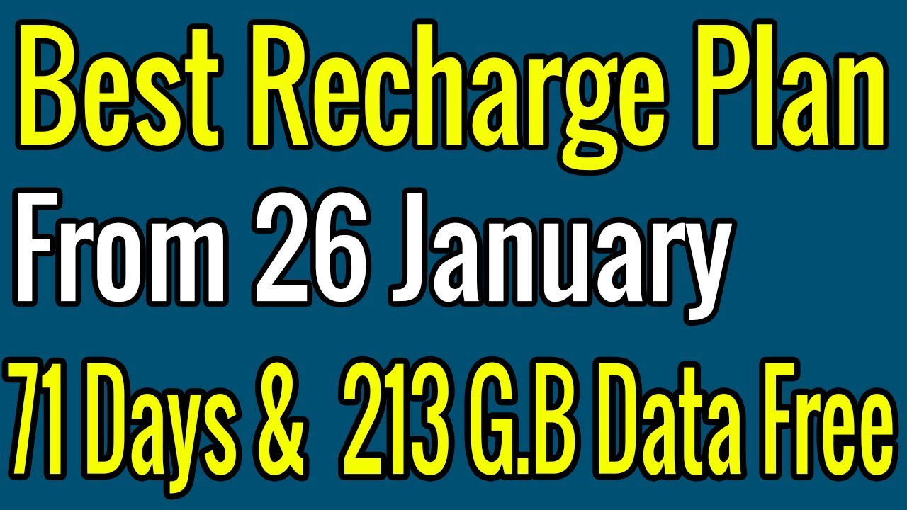 Bsnl New Pre Paid Plan 2020 | bsnl 1999 pre paid recharge 26 january offer 2020 | bsnl 1999 plan |