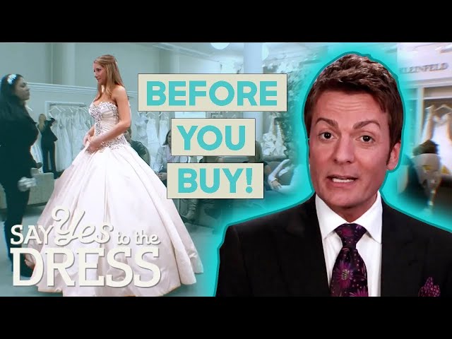 Things To Know Before Buying Your Wedding Dress | Say Yes To The Dress:  Randy Knows Best - YouTube