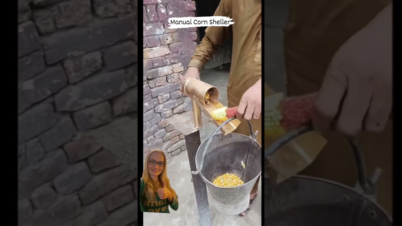 Hand Crank Corn Sheller! 
