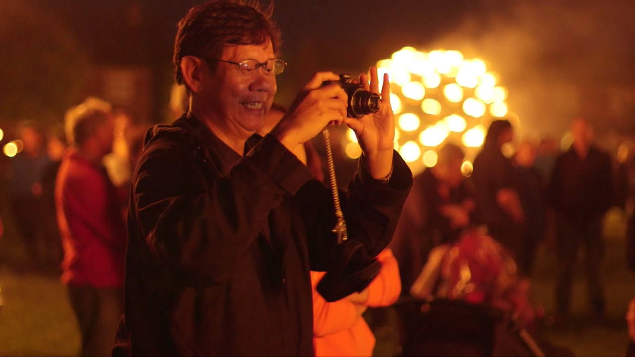 Stockton International Riverside Festival 2015 Trinity Fire Garden Finale CIE CARABOSSE