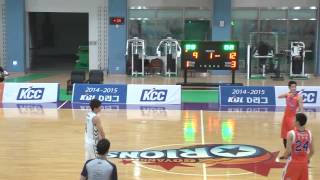 20141209 D리그 전자랜드 연합 1쿼터