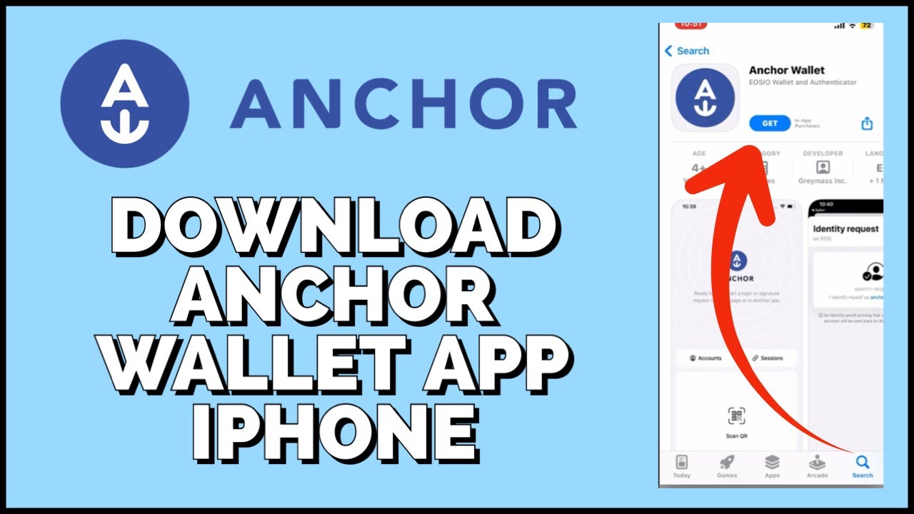 How to Download & Install Anchor Wallet on iPhone 2024? - YouTube
