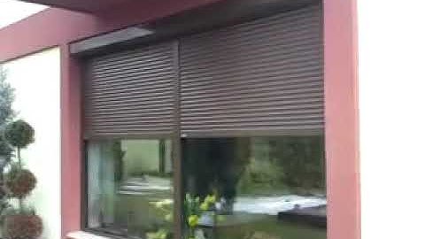 Automatic Aluminium Shutter Doors, India Bangalore