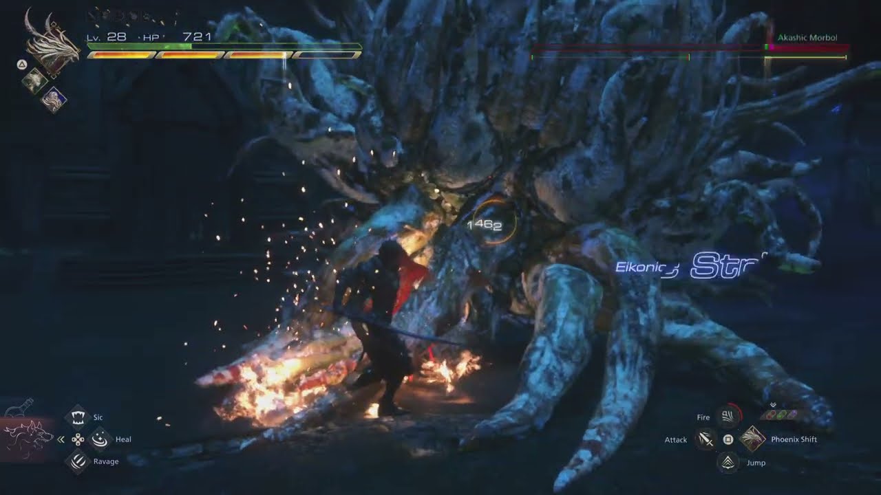 CLIVE & JILL VS AKASHIC MORBOL - FINAL FANTASY XVI