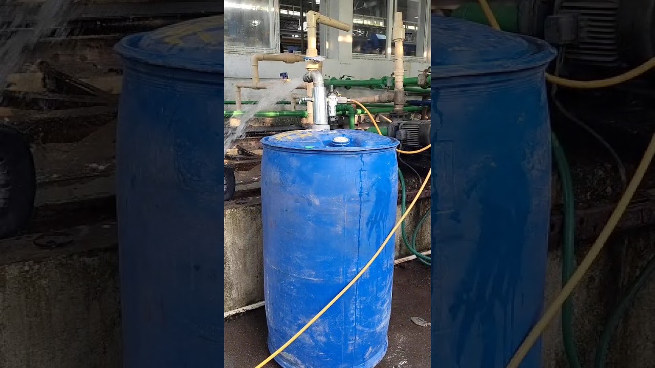 Simple Pneumatic Barrel Pump