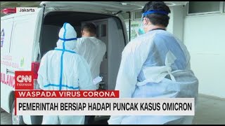 Pemerintah Bersiap Hadapi Puncak Kasus Omicron