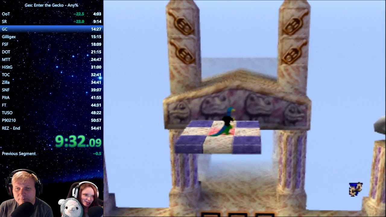Gex64 Enter the Gecko any% WR 