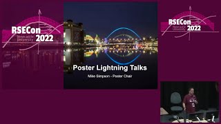 RSECon2022 Poster Lightning Talks