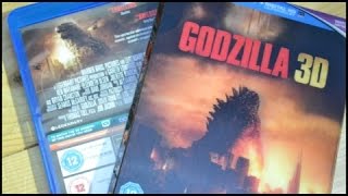 Godzilla 3D Blu-Ray Uk Unboxing