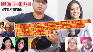 GAGAL FOKUS❗ ⭐ Alip Ba Ta kolaborasi dengan cewek secantik ini ~ Alip_Ba_Ta Reaction Gitar Cover