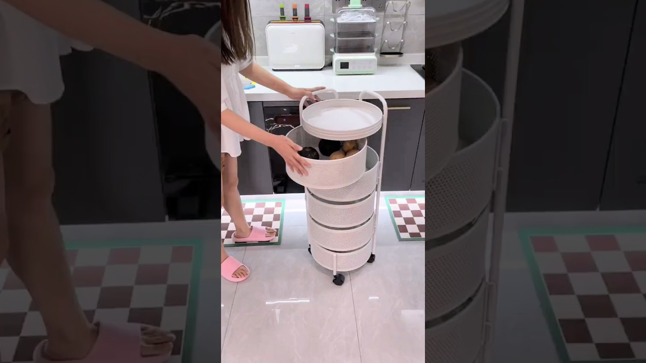 Space-Saving Kitchen Hack You NEED!🌀 