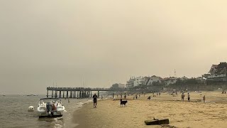 France experiences summer temperatures in mid-October due to warm air from North Africa