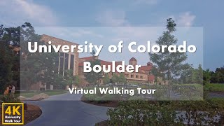 University of Colorado Boulder [Part 2] - Virtual Walking Tour [4k 60fps]