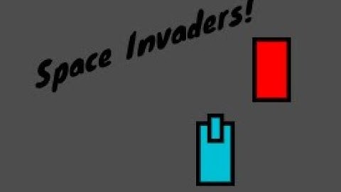 Scratch Tutorial - Space Invader Game - Part 1