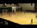 塩江中学校　県中学新人ハンド　女子準決勝