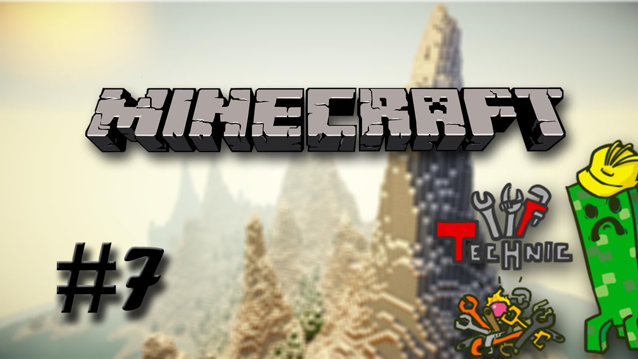 Minecraft technic pack Romania [HD] Episodul 7 Facem upgrade la Quarry ...