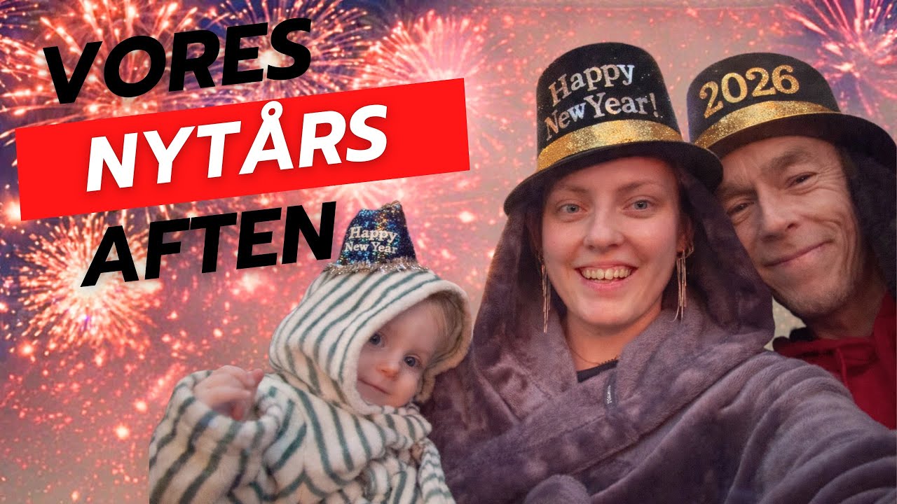 Nytår med familien 🎆 | Familievlog