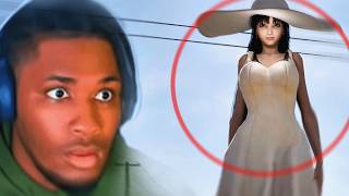 a 'horror' game about an 8 FEET TALL LADY... (HACHISHAKUSAMA)