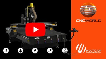 MultiCam Apex3R Quick Start Guide   Machine Home and Spindle Warmup