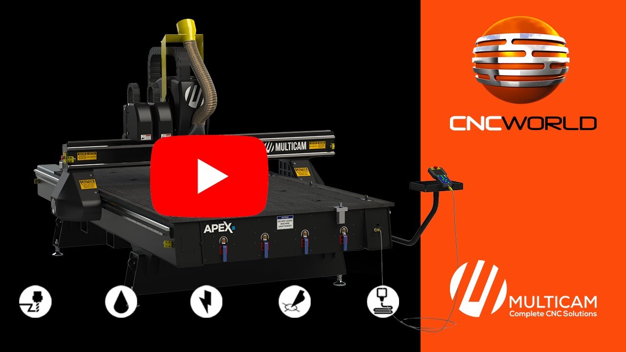 MultiCam Apex3R Quick Start Guide   Machine Home and Spindle Warmup