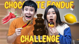 CHOCOLATE FONDUE CHALLENGE FT. JESS NO LIMIT!