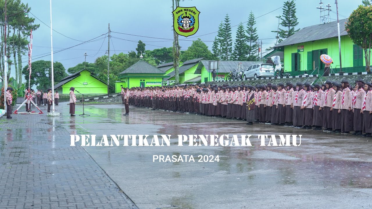 PRASATA : PELANTIKAN PENEGAK TAMU (PPT) 2024 II BARAK TNI BANTIR SUMOWONO