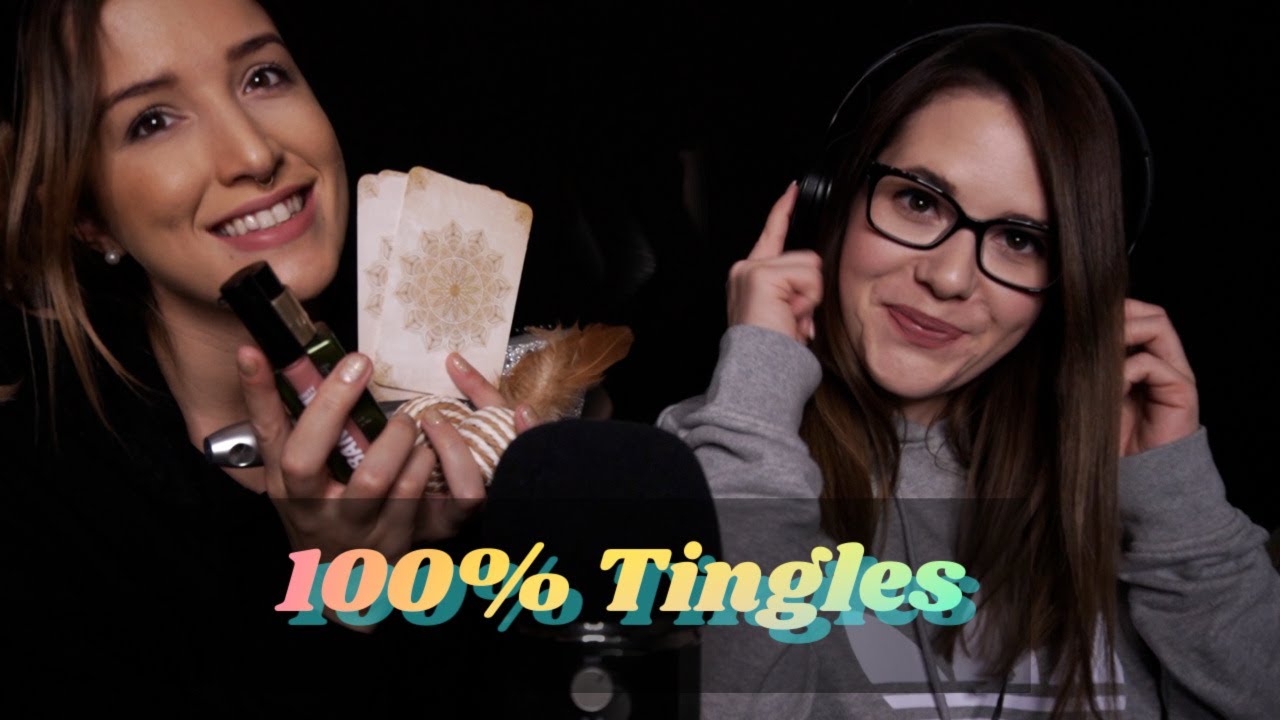 ASMR Meine Beste Freundin gibt mir TINGLES 🥰😂 | 100 % ASMR in German/Deutsch