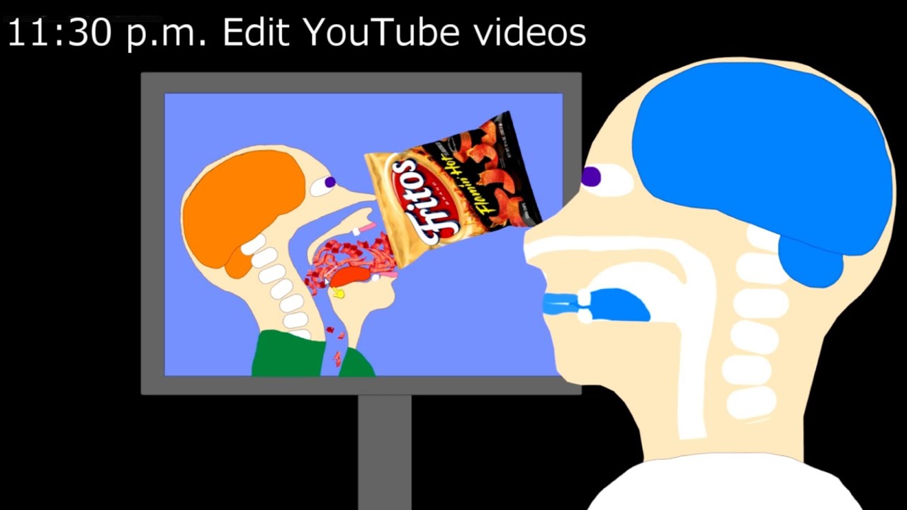 【Algodoo】My weekday night routine.　私の平日ナイトルーティン