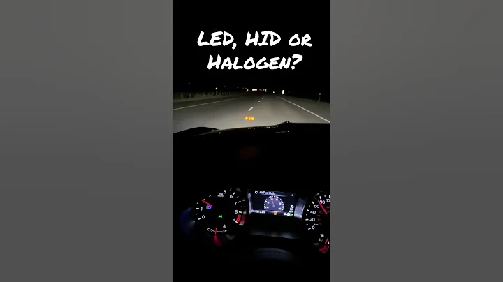 LED, HID or Halogen? Which are better?  #shorts