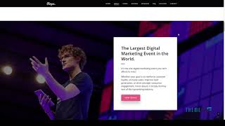 Roque - Conference & Event HTML Template        | Free Template