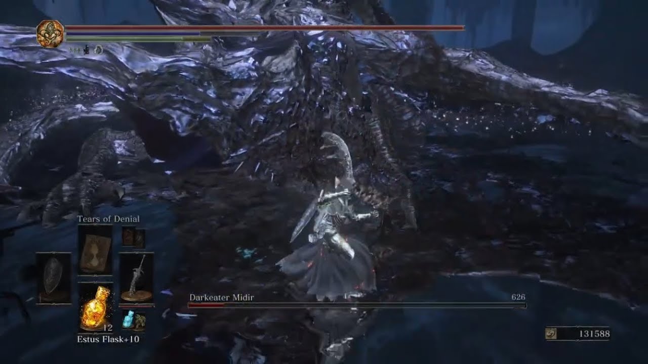 Dark Souls 3 - NG+7 Darkeater Midir - YouTube